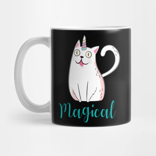 'Magical Cat Unicorn KittyCorn' Cute Cats Adorable by ourwackyhome